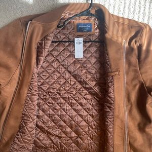 COPY - Abercrombie & Fitch Men's Vegan Suede Bomber Jacket size 2XL